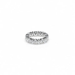 Pear Shape 0.19 up EF VVS-VS - 18K White Gold Eternity Ring