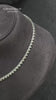 Heart Shape EFG VVS-VS - 18K White Gold Tennis Graduation Necklace