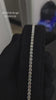 Round Shape 0.18 up FG VVS-VS - 18k White Gold Tennis Bracelet