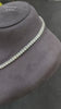 Oval Shape 0.32 up EF VVS-VS - 18K White Gold Tennis Necklace