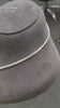 Round Shape 0.08 up EF VVS-VS - 18K White Gold Half Tennis Necklace