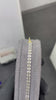 Emerald Shape 0.30 up GH VVS-VS - 18K White Gold Tennis Bracelet